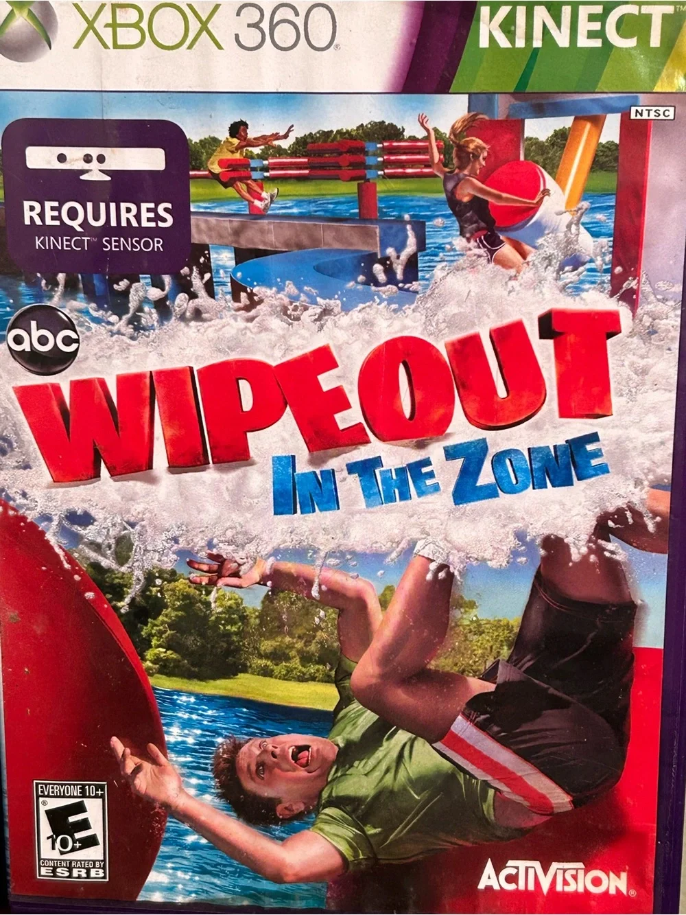 Microsoft Xbox 360 Kinect Bundle Kinect Adventures & Wipeout In The Zone